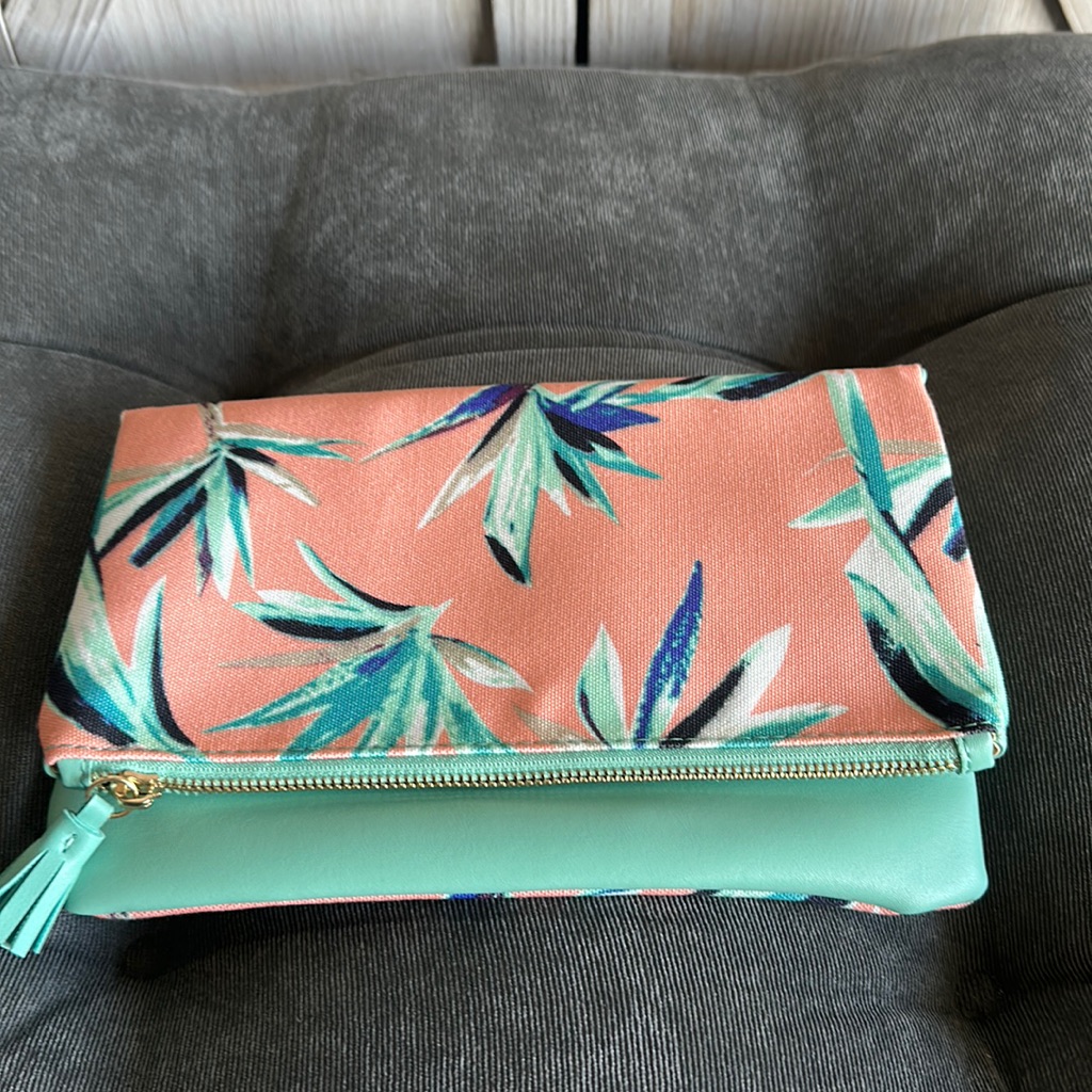Rachel Pally Reversible Clutch  Brand New